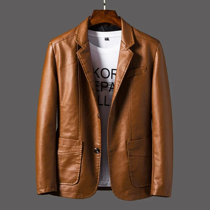 Oxford Leather Jacket