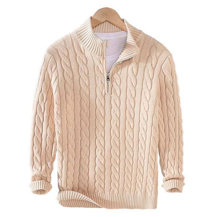 Men's Casual Knitted Pullover