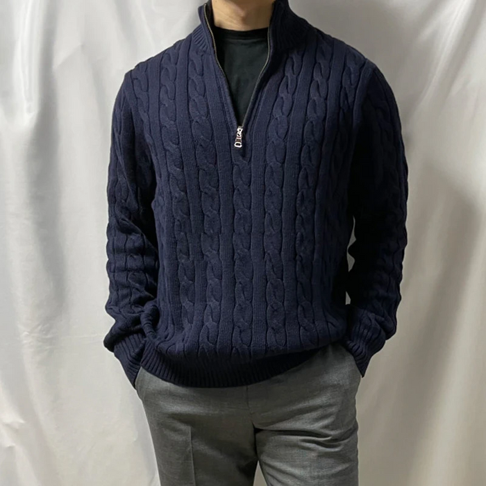 Men's Casual Knitted Pullover